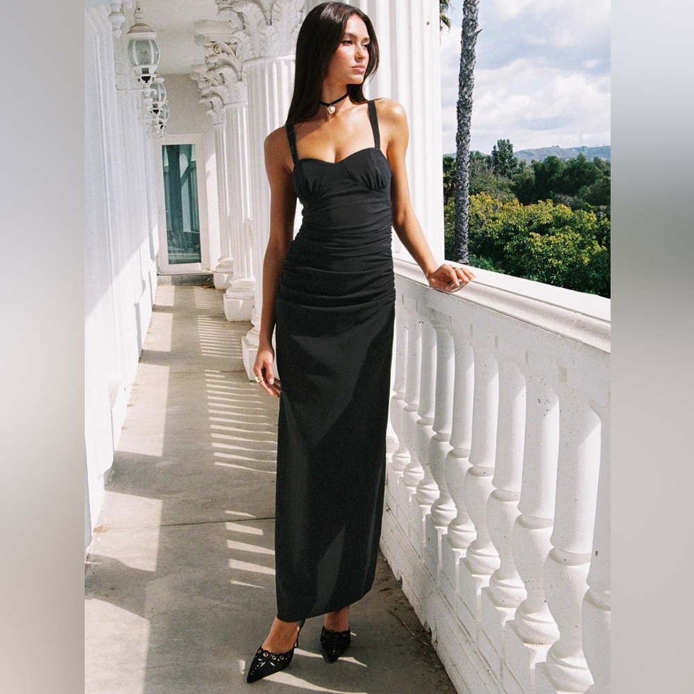 Princess Polly Black Sleeveless Dress